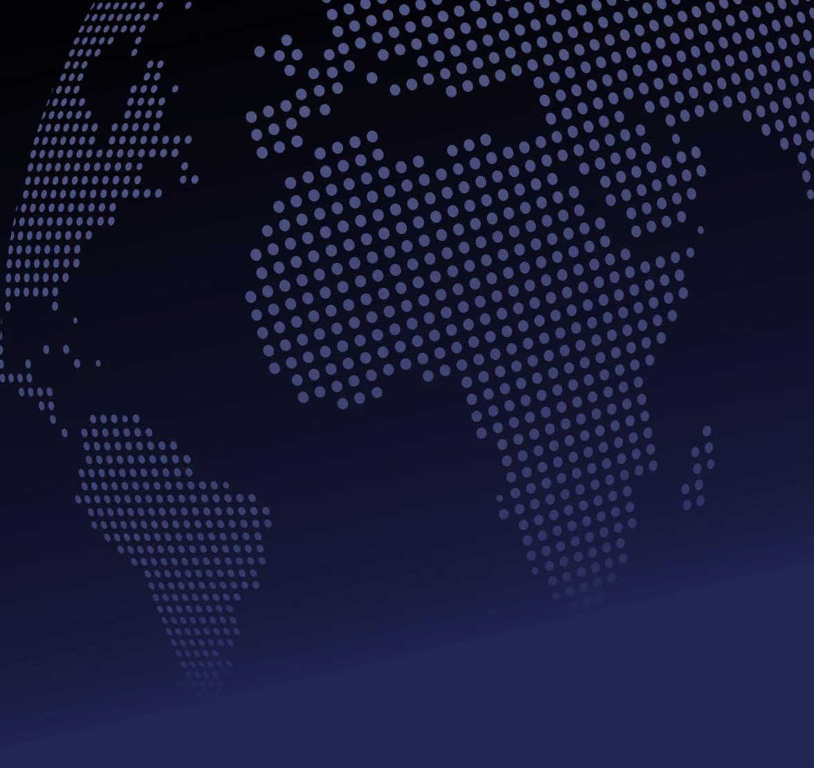 African map with communication connections